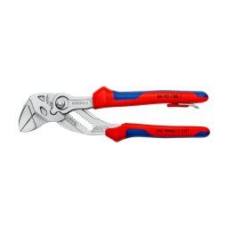Cleste-cheie KNIPEX Pliers Wrench cromat, 180 mm, punct ancorare anti-cadere, fabricat in Germania 86 05 180 T
