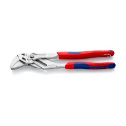 Cleste-cheie KNIPEX Pliers Wrench cromat, 250 mm, punct ancorare anti-cadere, fabricat in Germania 86 05 250 T