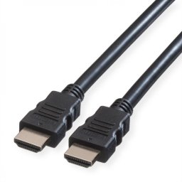 Cablu HDMI High Speed Full HD T-T 2m Negru, Roline Green 11.44.5572