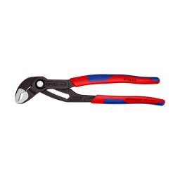 Cleste reglabil KNIPEX Cobra pentru instalatori, autoblocant, manere multicomponente, 250 mm, fabricat in Germania 87 02 250