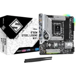 Placa de baza B760M Steel Legend WiFi M-ATX LGA 1700 Intel B760