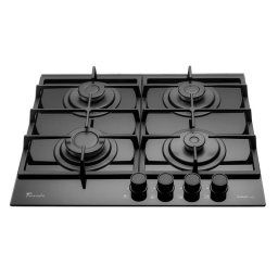 Plita incorporabila Simphony iluminare led autoaprindere integrata supapa de siguranta latime 60 cm Negru
