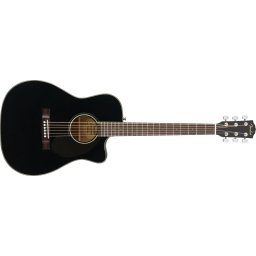 Fender CC-60SCE Concert Walnut Fingerboard Black