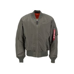 ALPHA INDUSTRIES Geacă de primăvară-toamnă 'MA-1 Heritage' verde pin