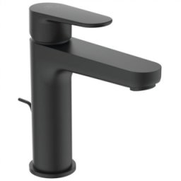 Baterie lavoar Ideal Standard Cerafine O 120 cu ventil, negru mat