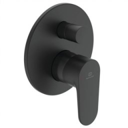 Baterie cada dus Ideal Standard Cerafine O cu corp incastrat, negru mat