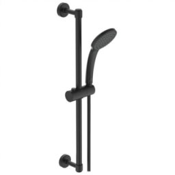 Set dus Ideal Standard IdealRain Soft 1 functie, negru mat