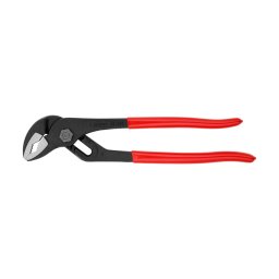 Cleste reglabil KNIPEX pentru instalatori, articulatie canelata, autoblocant, manere plastic, 250 mm, fabricat in Germania 89 01 250