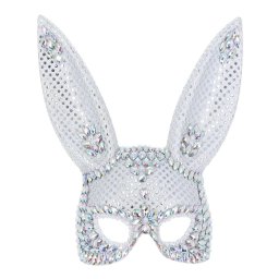 Fever Jewel Bunny Mask Silver