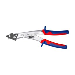 Foarfeca KNIPEX pentru tabla si profile metalice subtiri, cromata, manere multicomponente, 280 mm, fabricata in Germania 90 55 280