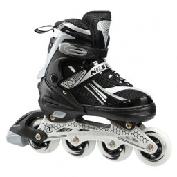 Role Reglabile Nils Extreme NA1123A, Negru/Gri