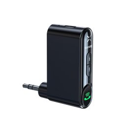 Receptor wireless Jack adaptor Bluetooth Jack, bluetooth 5.0, high resolution sound, negru