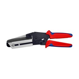 Foarfeca KNIPEX pentru materiale plastice si canale cablu, grosime maxima 4 mm, 275 mm, fabricata in Germania 95 02 21