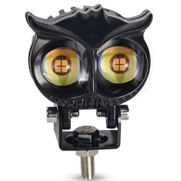 Proiector LED auto cu 2 FAZE putere 30W 6000K model bufnita