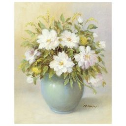 Poster de arta "Buchet alb