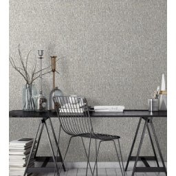 Tapet elegant superlavabil cu aspect de mozaic (Culoare tapet: model 2902: gri, auriu, bej)