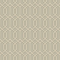 Tapet superlavabil baroc geometric (Culoare tapet: Pr BA220013 albastru deschis, crem)