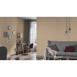 Tapet superlavabil cu model clasic elegant cu frunzulite (Culoare tapet: 10049-37 bej)