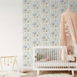 Tapet copii cu flori mici multicolor, MY KINGDOM A90610