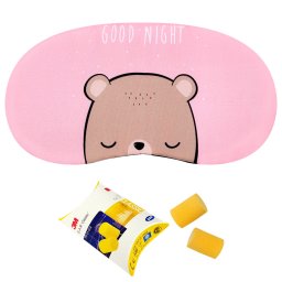 Ochelari Dormit si Antifoane Interne Urechi, Model Good Night
