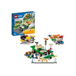 LEGO City - Misiuni de salvare a animalelor salbatice 60353, 246 piese