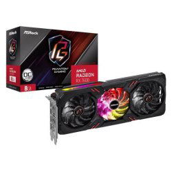 Placa video AMD Radeon RX 7600 Phantom Gaming 8GB, GDDR6, 128bit
