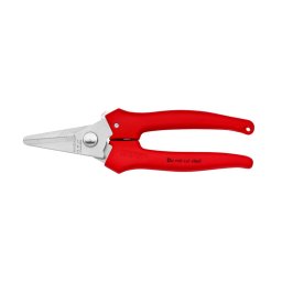 Foarfeca combinata KNIPEX pentru carton, plastic si folii metalice, 140 mm, fabricata in Germania 95 05 140