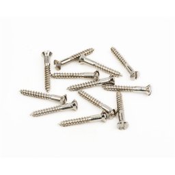 Fender Pure Vintage Slotted Telecaster Bridge-Strap Button Mounting Screws Nickel