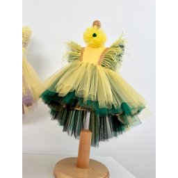 Rochie fete Green Peacock
