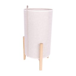 Spot-Light 72729174 - Lampă de masă CASIOPEA, 1xE27/40W/230V, stejar