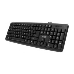Tastatura QWERTY 104 keys, anti-spill, USB