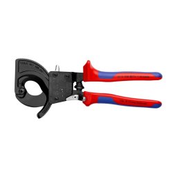 Foarfeca KNIPEX cu clichet pentru cabluri cupru E i aluminiu O32 mm, 240 mm ², 250 mm, fabricata A n Germania 95 31 250