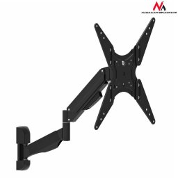 Maclean MC-784 TV or monitor holder black gas spring 32 ''-55'' 22kg 2 arms