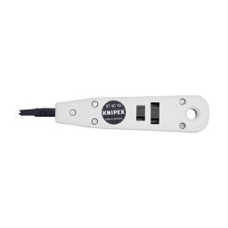 Instrument inserare KNIPEX pentru reglete LSA-PLUS si telecomunicatii, 175 mm, fabricat in Germania 97 40 10