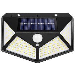 Lampa solara de perete ULTRA 100 LEDuri BK-100