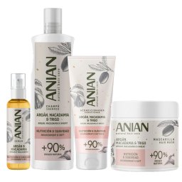 Anian Pachet Ser, Sampon, Balsam, Masca cu Argan, Macadamia si Grau