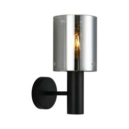 Aplică SARDO 1xE27/40W/230V negru ITALUX WL-5581-1A-BK+SG