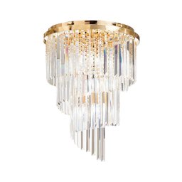 Lustră aplicată CARLTON 12xE14/40W/230V auriu Ideal Lux