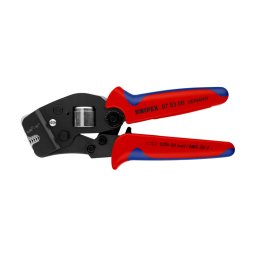 CleE te sertizare KNIPEX cu autoreglare pentru ferule, introducere frontala, 0,08-10 16 mm ², 190 mm, fabricat A n Germania 97 53 08