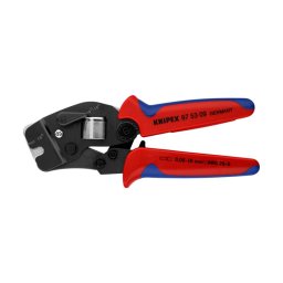 CleE te sertizare KNIPEX cu autoreglare pentru ferule, introducere frontala, 0,08-10 16 mm ², 190 mm, fabricat A n Germania 97 53 09