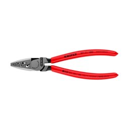 CleE te sertizare KNIPEX pentru ferule 0,25-16 mm ², 180 mm, manere plastic, fabricat A n Germania 97 71 180