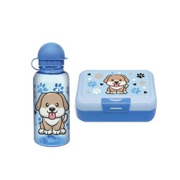 Set Sticla pentru apa si Cutie pentru sandwich, S-cool Dog, SC1596