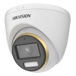 ColorVU - Camera AnalogHD 2MP, lentila 2.8mm, WL 40m, Microfon integrat - HIKVISION DS-2CE72DF3T-FS-2.8mm