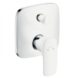 Baterie cada incastrata Hansgrohe gama PuraVida, crom