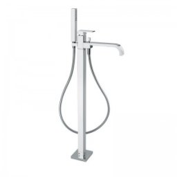 Baterie cada freestanding Bugnatese gama Tetris alb mat