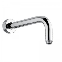 Brat de perete 400 mm pt. palarie de dus, negru mat