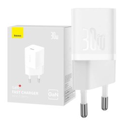 Incarcator de retea GaN5 Fast Charger 30W, 1 x USB Type-C 5V/3A, alb