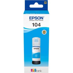 Epson EcoTank cyan T 104 65 ml T 00P2
