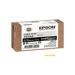Epson ink cartridge light gray T 47A9 50 ml Ultrachrome Pro 10