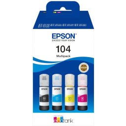 EcoTank 4-colour Multipack T 104 T 00P6